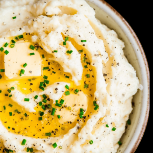 Garlic Whipped Potatoes